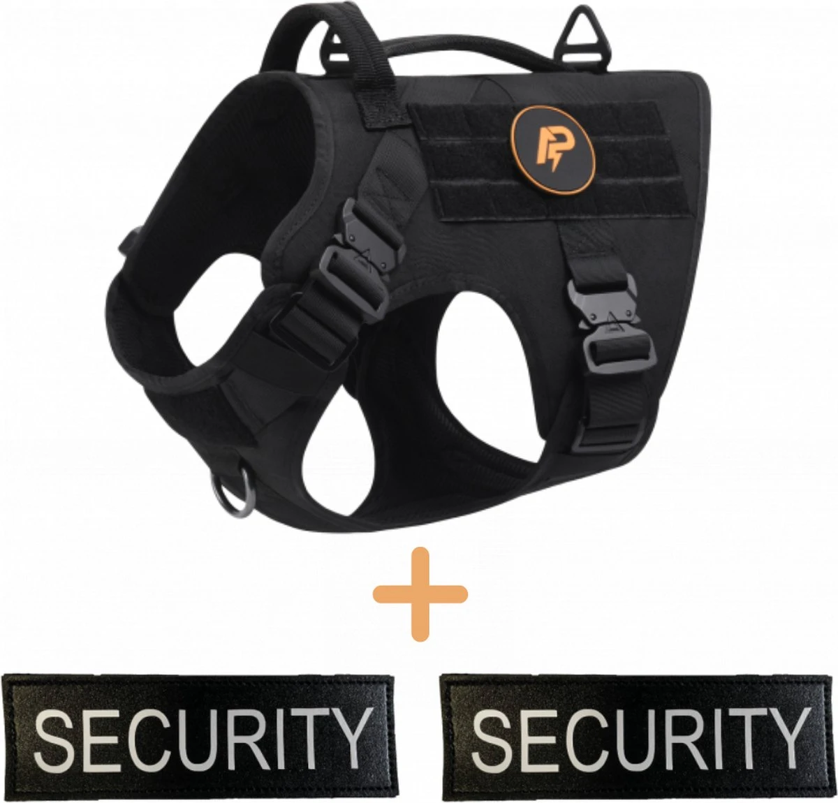 Always Prepared © Pro K9 Hondentuig – Anti Trek – Y Tuig – Middel En Grote Hond – Veiligheidstuig – Inclusief Security Patches