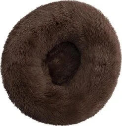BEESSIES® Donut Hondenmand/hondenkussen 100 Cm – Wasbare Hoes – Donkerbruin – Hond Kussen Mand