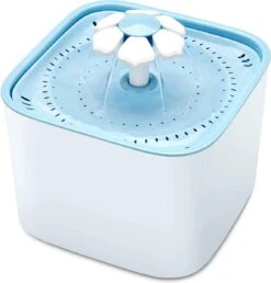 Drinkfontein Voor Huisdieren, Water Fontein – Waterdispenser – Waterautomaat Drinkbakken 2L Voor Huisdieren Konijnen – Honden – Katten – Blauw