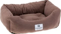 Ferplast Hondenmand Coccolo 80 Microfleece Duif Grijs – 78x56x80cm