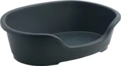 Flamingo – Hondenmand Domus – Zwart – 95/110 X 74 X 30 Cm