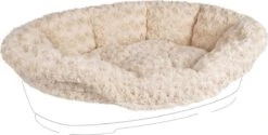Flamingo Hondenmand Hoes Cuddly Beige – Crème – 70 / 80 Cm