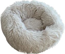 Floofs Hondenmand – Superzacht En Luxe – Wasbaar – Fluffy – Hondenkussen – 50cm – Beige