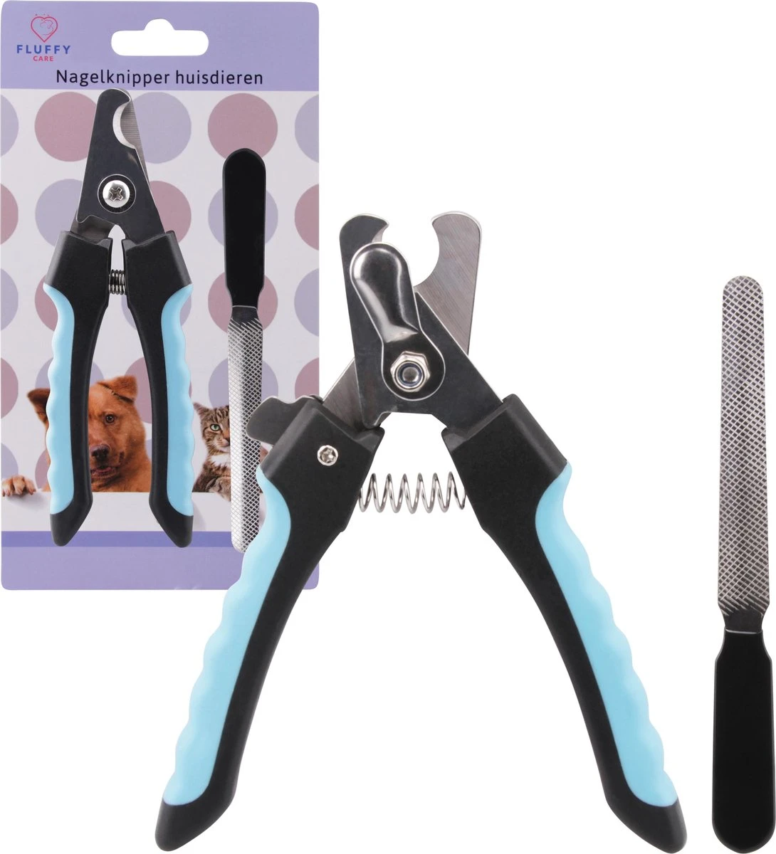 FluffyCare – Professionele Nagelschaar- Nagelschaar Hond – Nagelschaar Kat – Nagelknipper Hond En Kat – Nagelknipper Kat – Nagelknipper Hond – NagelTang Dieren – Poot Verzorging