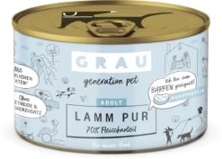 Grau -honden Natvoer- Lamm -6x 200 Gr.