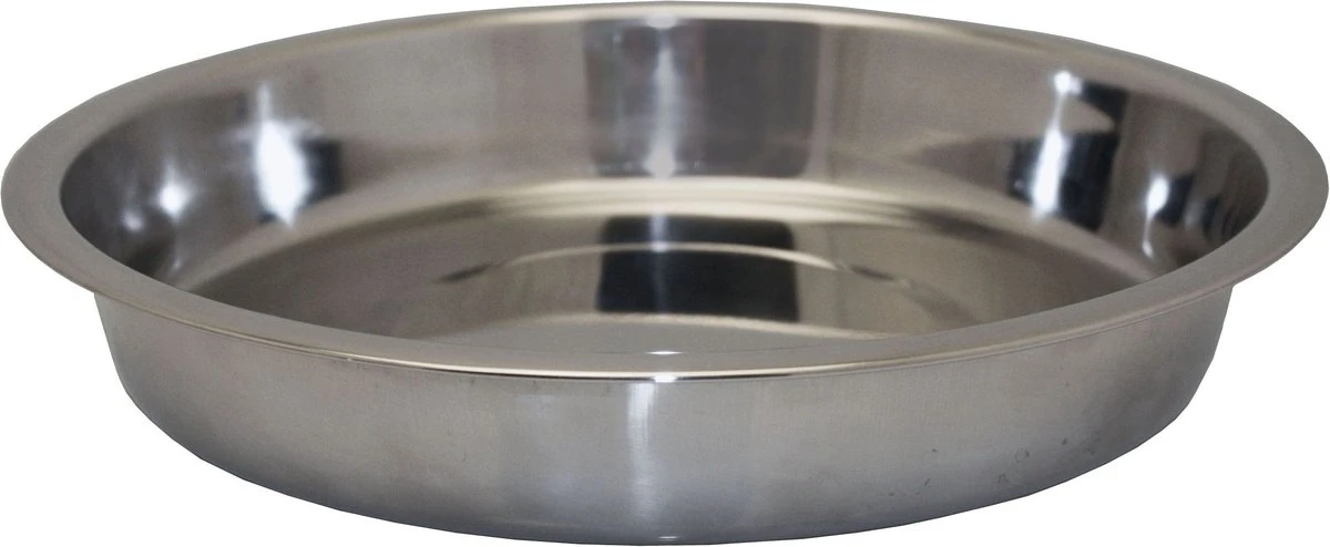 Happy Pet Voerbak Pup Ondiep Rvs 20×3,5 Cm