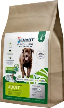 HenArt Insect Adult Hypoallergenic Honden Droogvoer – Neutraal Smaak – 5 Kg – Hondenbrokken – Graanvrij