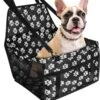 Hondemand Auto – Autostoel Hond – Autozitje Hond – Automand Hond – Kleine Tot Middelslag Hond – Waterdicht En Opvouwbaar – Honden Autozitje – Puppy’s – Hondendeken – Dog Car Seat Cover – Zwart – Hond Kat Konijn – Dog Car Seat Cover