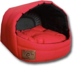 Hondenmand – Kleine Hond – Box 45 X 49 X 36 Cm – Rood – Hondenbed