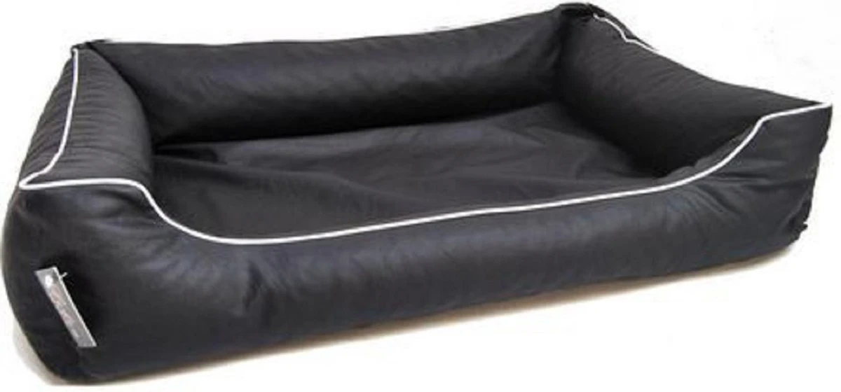 Hondenmand (kunst-leer) Bruno Zwart 01 80x60cm