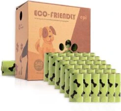 Hondenpoepzakjes – 540 Stuks – Poepzakjes – Poepzakjes Hond – Duurzaam – 36 Rollen – Biologisch Afbreekbaar