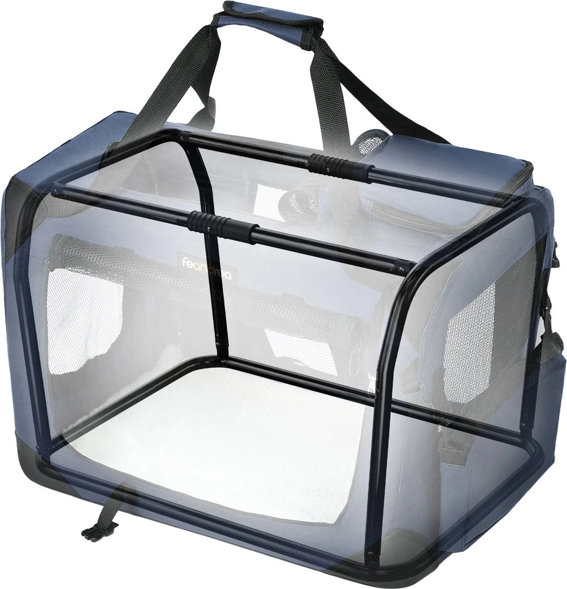 Hondentas – Dierentas – Hondenbox – Gemaakt Van Oxford Stof – 50 X 35 X 35 Cm