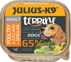Julius K9 – Hondenvoer – Pate – Natvoer – Adult – Kip – 10 X 150g