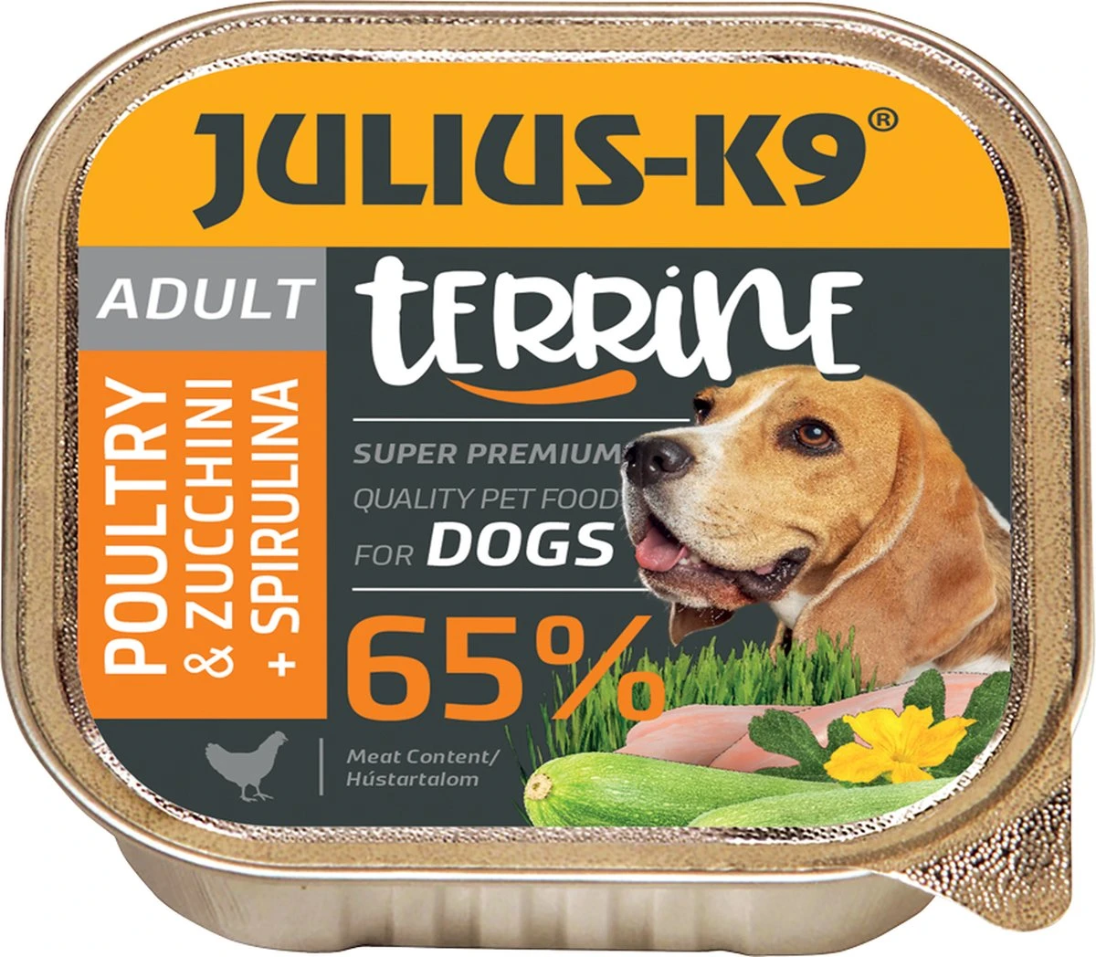 Julius K9 – Hondenvoer – Pate – Natvoer – Adult – Kip – 10 X 150g