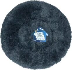 Let’s Sleep Donut – Hondenmand – Donkergrijs – Small – 1 Stuk