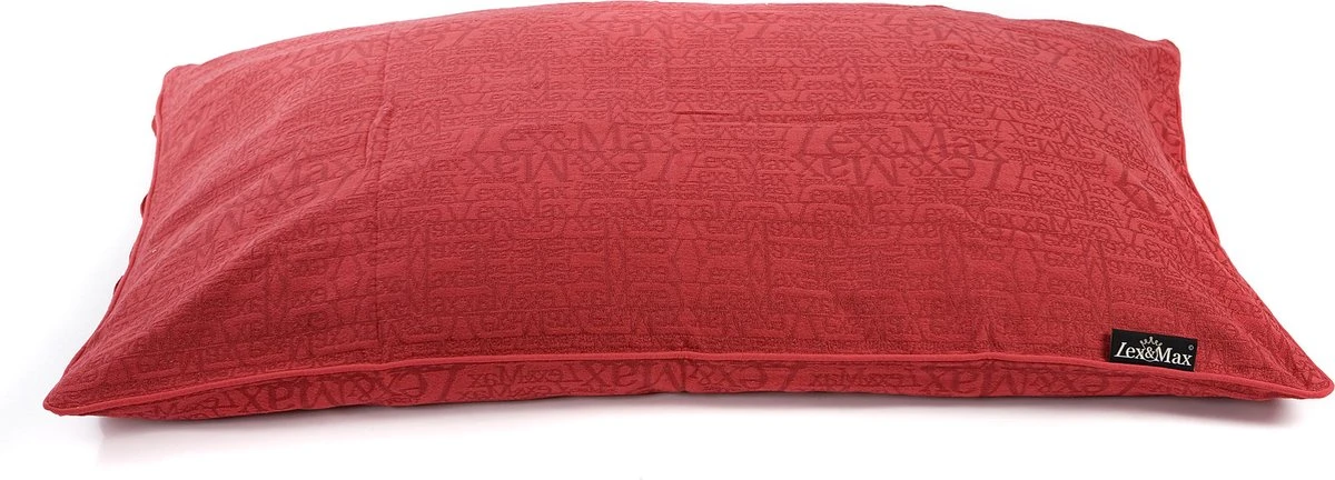 Lex & Max Kussen Bench Chic 100 X 70 Cm – Rood