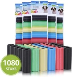 Nobleza 48KVG – Poepzakjes – 1000 Stuks – 32 X 22 Cm – Gekleurd