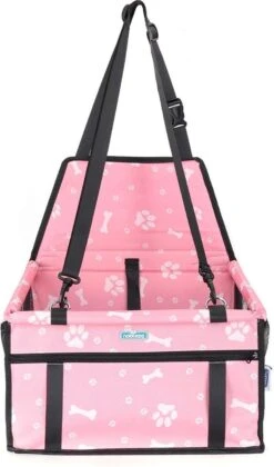 Nobleza Hondenstoel Auto – Hondenzitje Auto – Autostoel Hond – Autozitje Hond – Hondenmand Auto – Roze