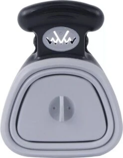 Opvouwbare Poepschep – Pooper Scooper Hondenpoep Schep – Hondenpoep Dispenser – Poepzakjes Hond Grijs 14 X 11.5 Cm