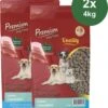 Premium Dog Food – Light Crackers – Droogvoer Dieet – 2 X 4kg