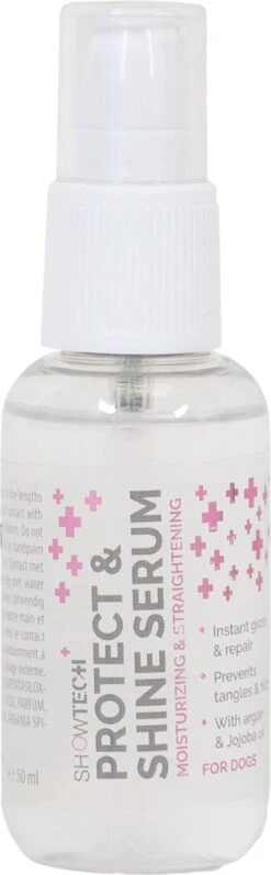 Show Tech – Protect And Shine Serum – Afwerking – Honden Lotion – Honden Shampoo – 50 Ml