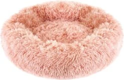 Studio Proud – Donut Mand – Honden En Katten Slaapbed – 50 Cm Roze – Pluche Hondenmand – Verkrijgbaar In Verschillende Maten En Kleuren