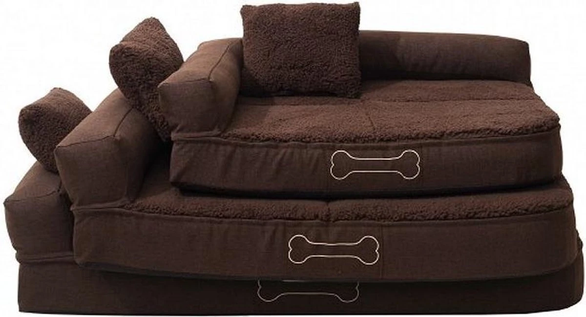 Sun Garden Pallina Orthopedisch Hondenkussen 80x60x25 Cm Bruin