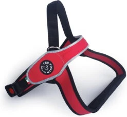 Tre Ponti Primo Tuig Rood&Reflecterend – Hondenharnas – 85 – 116 Cm